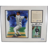 David Neid Autographed/Signed Colorado Rockies Photo and Card Beckett 51532