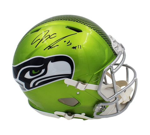 Jaxon Smith-Njigba Signed Seattle Seahawks Speed Authentic Flash NFL Helmet
