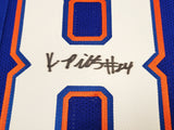 FLORIDA GATORS KYLE PITTS AUTOGRAPHED BLUE JERSEY BECKETT BAS WITNESS 209535