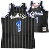 MAGIC TRACY MCGRADY SIGNED BLACK AUTHENTIC M&N 2003-04 JERSEY L BECKETT 216979