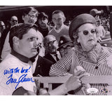 Tom Seaver Signed New York Mets Unframed 8x10 B&W MLB Photo -With The Boss Insc