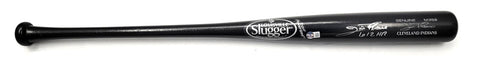 Jim Thome Signed Louisville Slugger Game Model Bat W/612 HR Indians Beckett