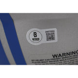 Calvin Johnson Autographed Detroit Lions TB 17-23 Authentic Helmet Beckett 47634