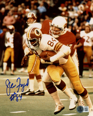 Jean Fugett Autographed/Signeed Washington Redskins 8x10 Beckett 56679