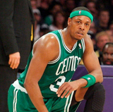 Paul Pierce Signed Wilson NBA Basketball (Beckett) Boston Celtics All Star Guard