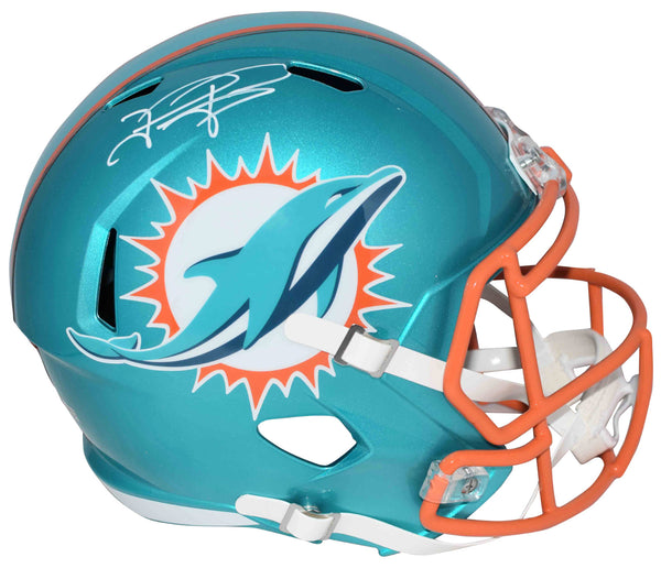 TUA TAGOVAILOA SIGNED MIAMI DOLPHINS FLASH FULL SIZE SPEED HELMET FANATICS