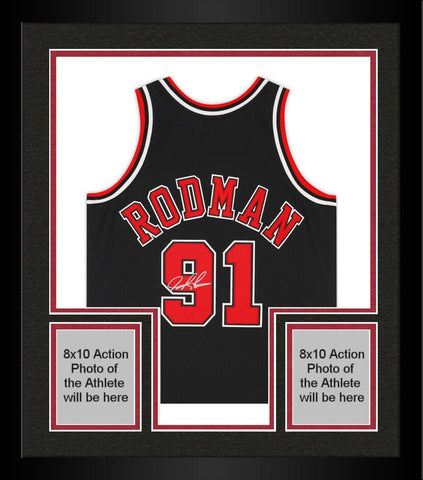 FRMD Dennis Rodman Chicago Bulls Signed Mitchell & Ness 1997-98 Authentic Jersey