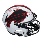 Dalton Kincaid Autographed "Bills Mafia" Lunar Speed Flex Helmet Fanatics LE 10