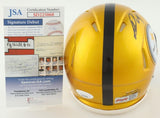 George Pickens Signed Steelers Mini Helmet (JSA COA) Ex Georgia Bulldog Receiver