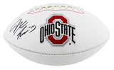 Ohio State Jaxon Smith-Njigba Authentic Signed Football W/ Case Autographed BAS