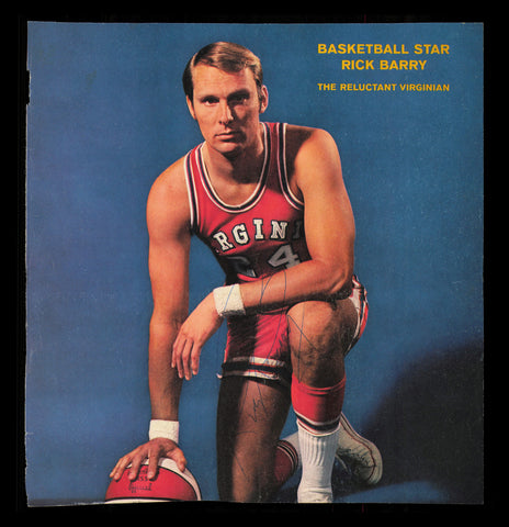 Rick Barry Autographed 8.5x8.5 Sports Illustrated Cover Virginia SKU #237713