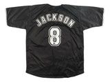 Bo Jackson Chicago Signed Black Baseball Jersey BAS