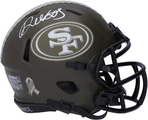 Autographed Deebo Samuel 49ers Mini Helmet