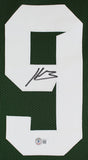 Michigan State Kenneth Walker III Signed Green Pro Style Jersey BAS Witnessed