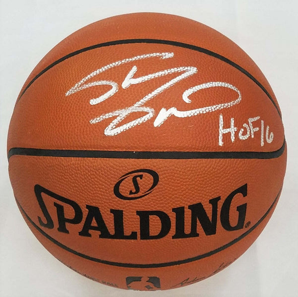 Shaquille O'Neal Signed Lakers Heat Magic NBA Game Ball W/ HOF 16 Beckett