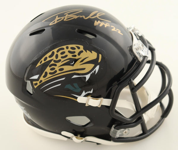 Tony Boselli Signed Jacksonville Jaguars Mini Helmet Inscribed "HOF 22"/Schwartz