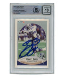 Emmitt Smith Autographed 1990 Fleer U-40 Card Grade 10 Auto Beckett 39447