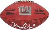 Daniel Jones New York Giants Autographed Duke Showcase Football