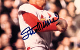 Stan Musial Autographed St. Louis Cardinals 8x10 Photo (pre-owned) PSA/DNA COA