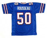 GREGORY ROUSSEAU AUTOGRAPHED PRO STYLE CUSTOM XL JERSEY w/ JSA COA