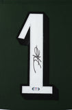Jalen Hurts Signed Philadelphia Eagles 35x43 Framed Jersey (PSA) Quarterback