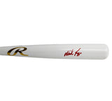 Wade Boggs Signed Boston Red Sox Rawlings White Chrome MLB Bat