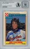 Jim Palmer Signed Topps/Ralston Purina #23 Trading Card Beckett 10 Slab 38478