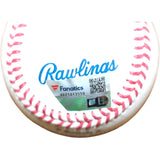 Trea Turner Autographed Philadelphia Phillies OML Baseball Insc. Fanatics 54547
