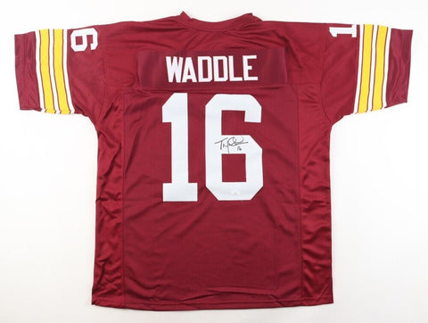 Tom Waddle Signed Boston College Eagles Jersey (JSA COA) Bears Wide Receiver
