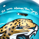 Autographed Trevor Lawrence Jaguars Helmet