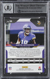 Vikings Justin Jefferson Signed 2020 Panini Prizm #398B RC Card Auto 10 BAS Slab