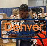 Ja'Marr Chase Autographed Cincinnati Bengals F/S 22 Alt Helmet Beckett 47984