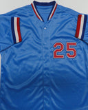 Rangers All Star BUDDY BELL Signed Custom Replica Texas Jersey AUTO - JSA