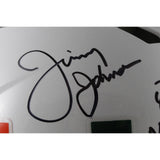 Jimmy Johnon Signed Miami Hurricanes Authentic Helmet 87 Champs Beckett 50130