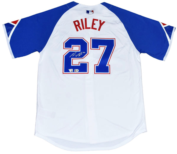 AUSTIN RILEY SIGNED ATLANTA BRAVES #27 CITY CONNECT NIKE LIMITED JERSEY FANATICS