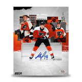 Matvei Michkov Philadelphia Flyers Autographed 11x14 Collage Hockey Photo PSA