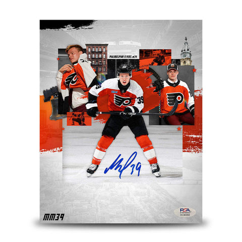 Matvei Michkov Philadelphia Flyers Autographed 11x14 Collage Hockey Photo PSA