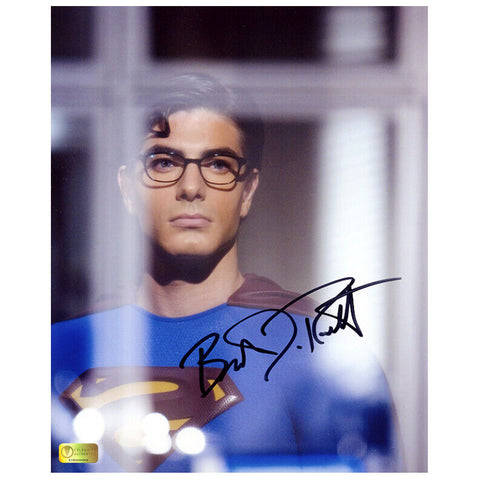 Brandon Routh Autographed 2006 Superman Returns Clark Kent Window 8x10 Photo