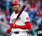 James Wood Signed Louisville Slugger Bat (Beckett) Washington Nationals / O.F.
