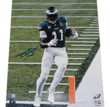 AJ Brown Autographed Philadelphia Eagles 16x20 Photo Beckett Witness 49965