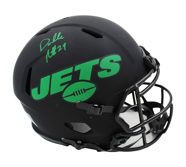 Darrelle Revis Signed New York Jets Speed Authentic Eclipse NFL Helmet