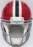 ANDRE RISON AUTOGRAPHED FALCONS FULL SIZE AUTHENTIC HELMET BAD MOON BECKETT