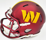 JAHAN DOTSON AUTOGRAPHED WASHINGTON COMMANDERS MAROON MINI HELMET BECKETT 230113