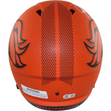 John Elway Autographed Denver Broncos F/S Rave Helmet Beckett Witness 55193