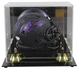 Ravens Ray Lewis Authentic Signed Eclipse Speed Mini Helmet w/ Case BAS Witness