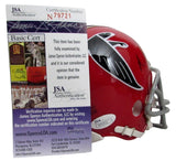 Matt Ryan Signed/Autographed Falcons Red Mini Football Helmet JSA 213374