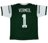 Dick Vermeil Signed Philadelphia Custom Green Jersey - "PF HOF 2022" Inscription