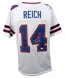 Frank Reich Signed/Autographed Bills Custom Football Jersey JSA 160011