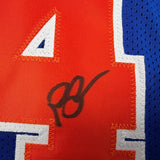 Framed Autographed/Signed Brad Daugherty 35x39 Cleveland Jersey JSA COA