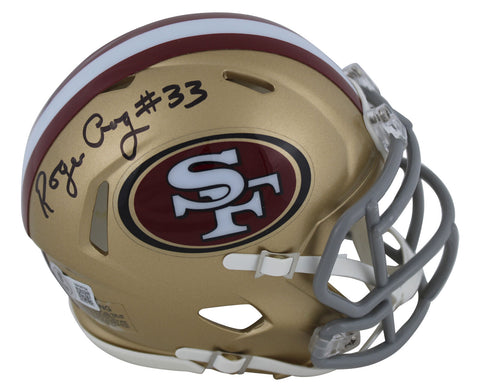 49ers Roger Craig Authentic Signed Speed Mini Helmet Autographed BAS Witnessed